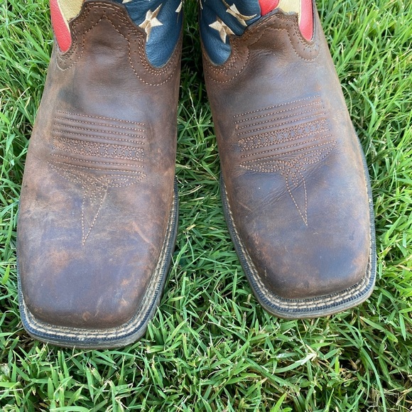 Durango Rebel Patriotic Western Boots Size 9EE - Picture 3 of 10